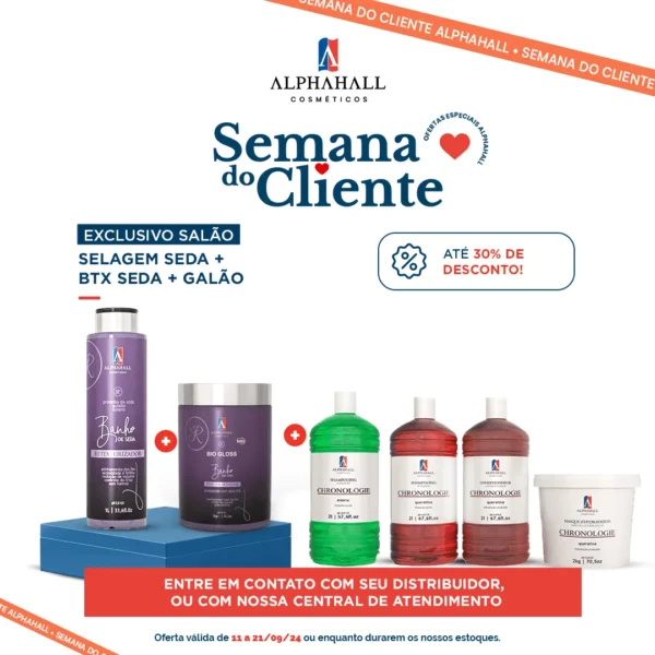 Combo Selagem + Bio Gloss + Kit Galão Queratina